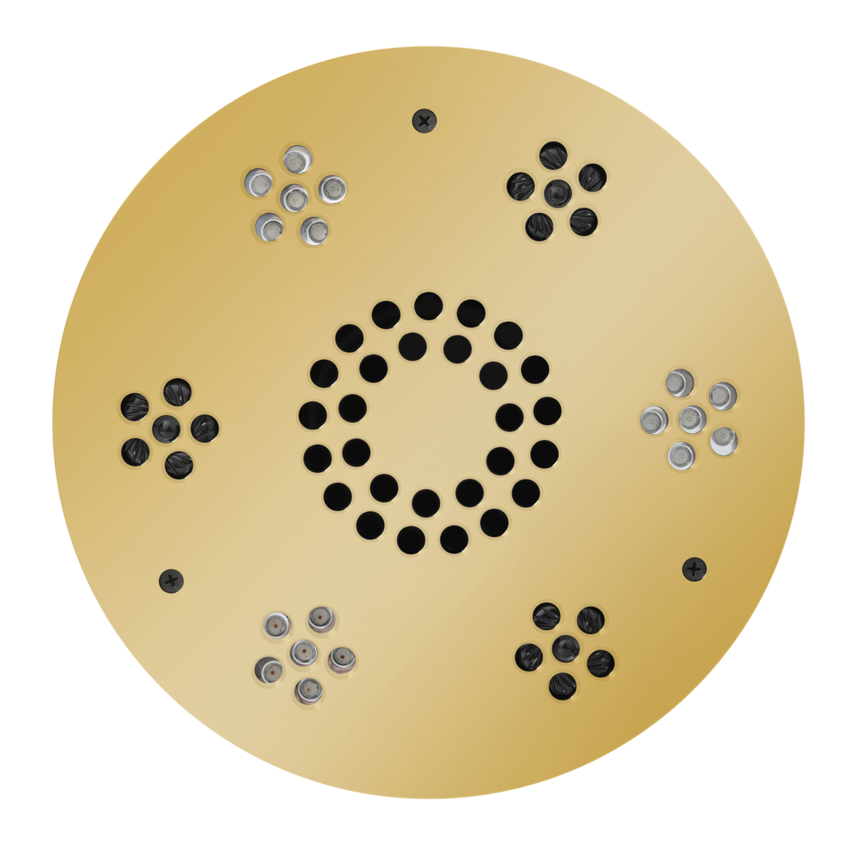 Thermasol SLST-PG Serenity Light and Music System Traditional - Polished Gold - Polished Gold