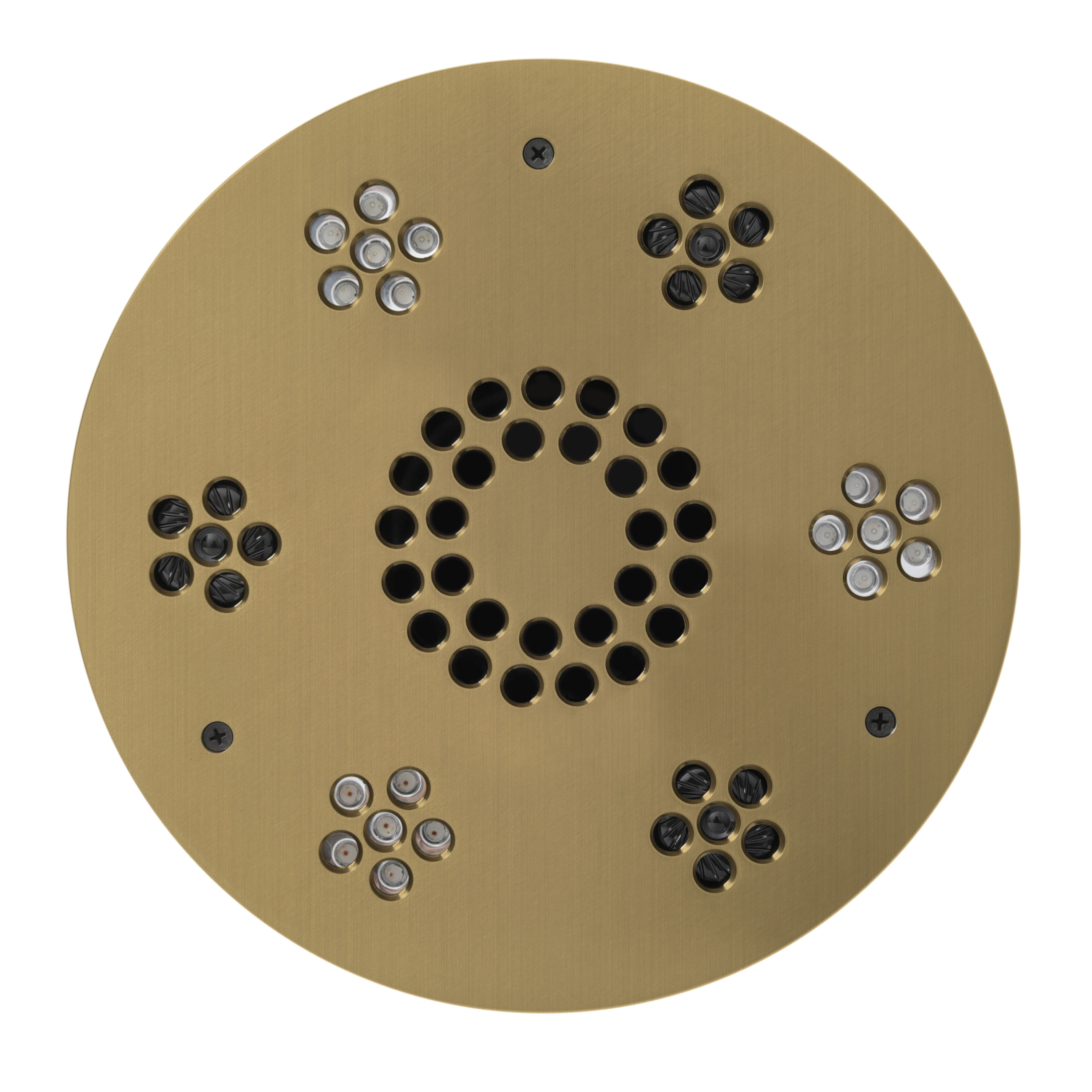 Thermasol SLST-SB Serenity Light and Music System Traditional - Satin Brass - Satin Brass