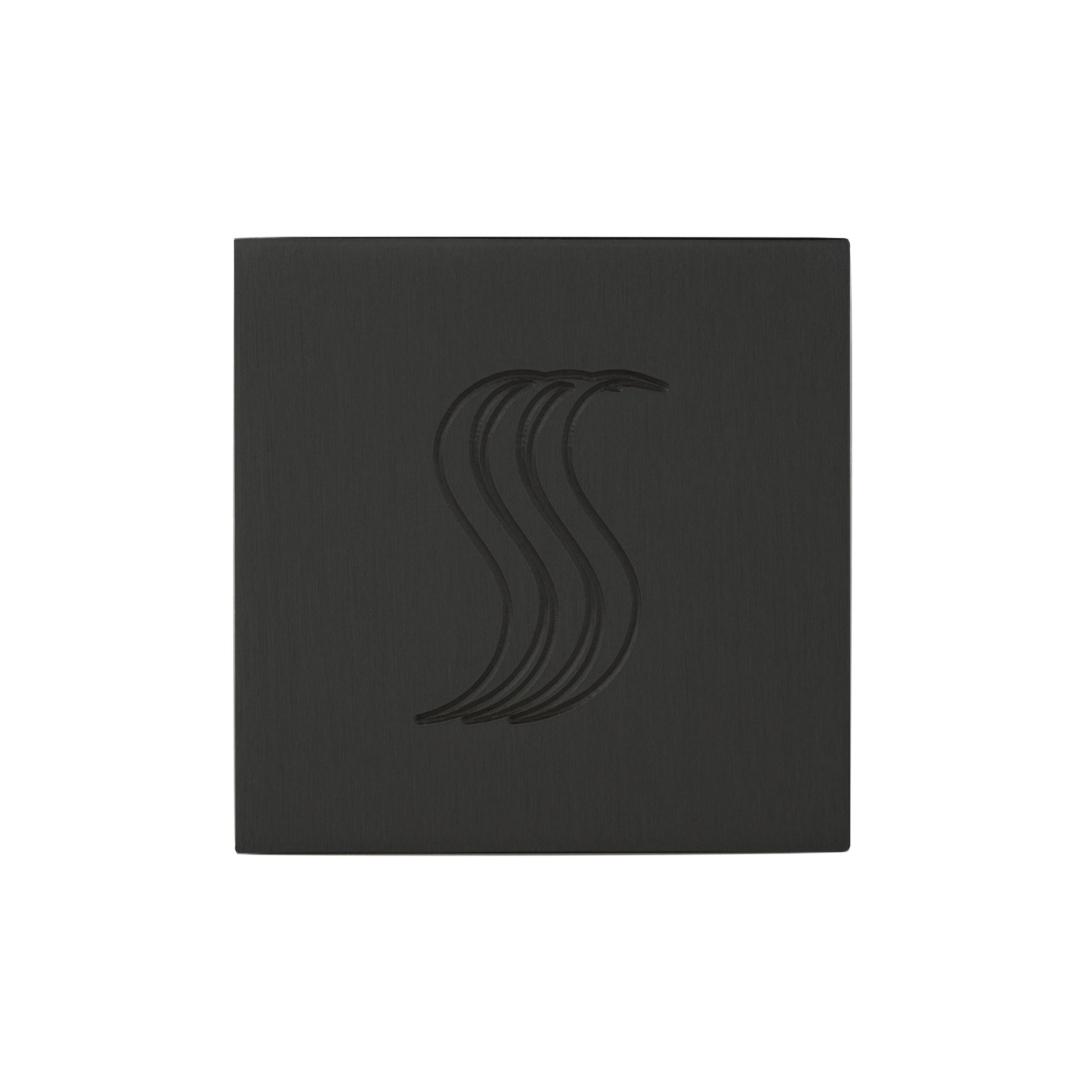 Thermasol SVSQ-MB SteamVection Steam Head Square - Matte Black