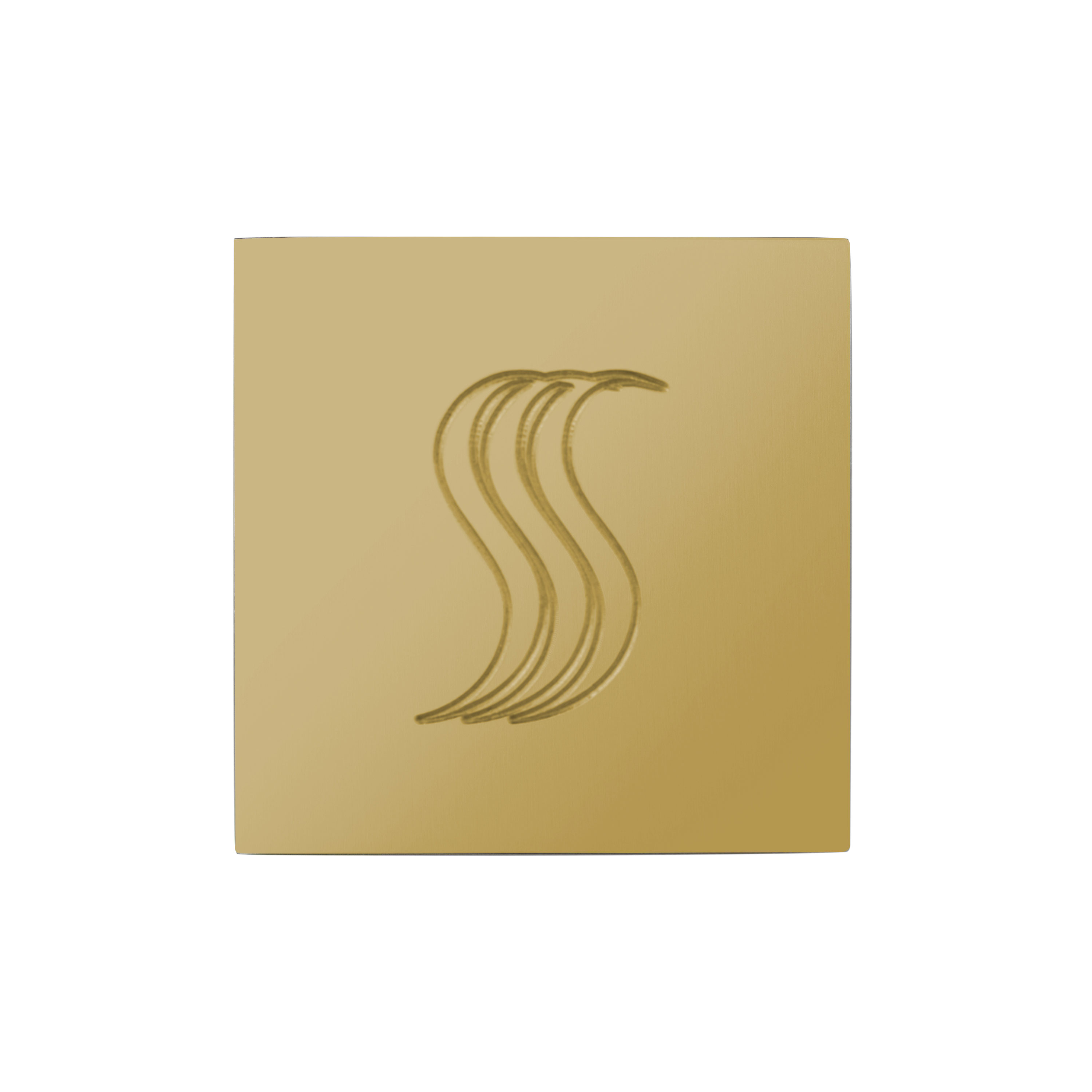 Thermasol SVSQ-PB SteamVection Steam Head Square - Polished Brass