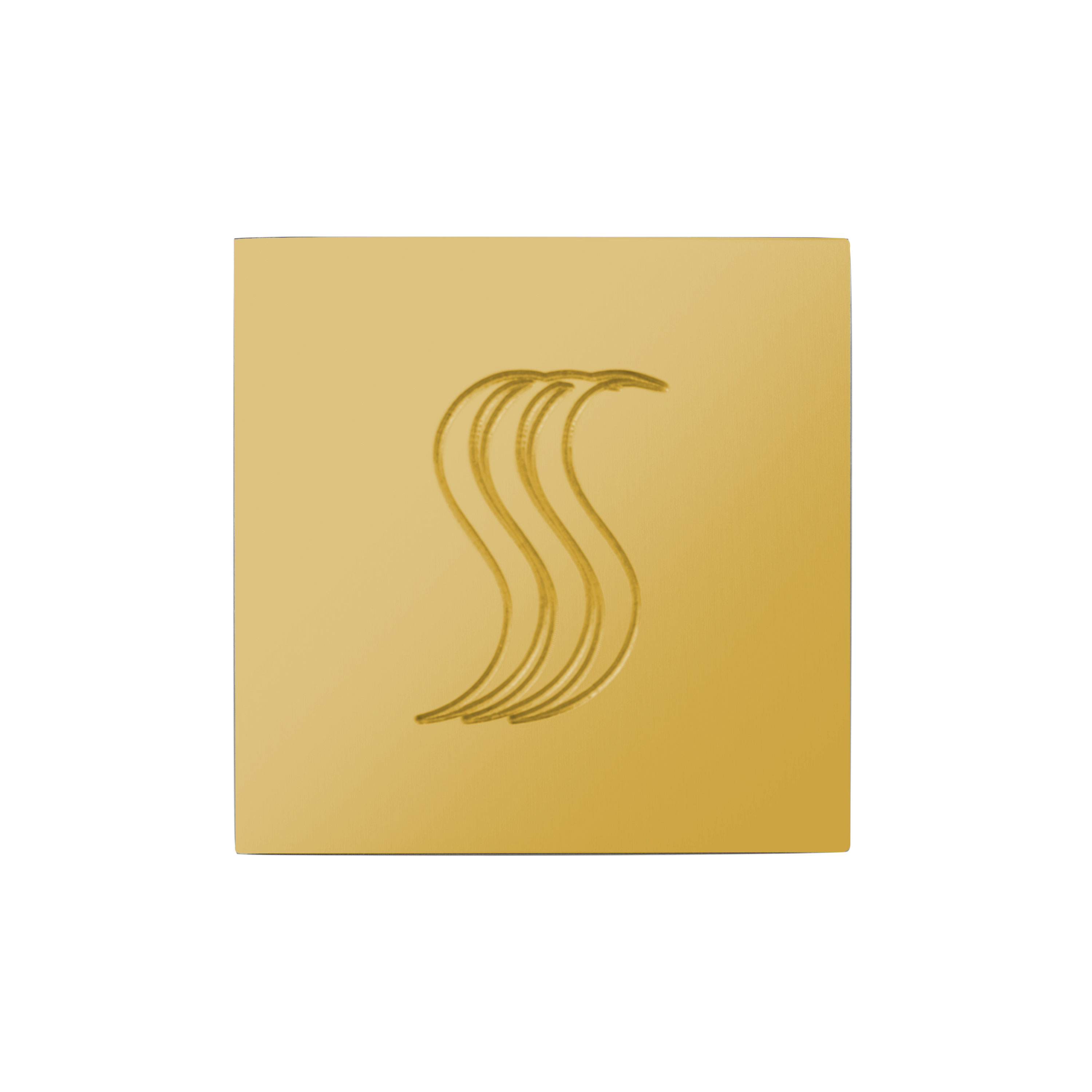 Thermasol SVSQ-PG SteamVection Steam Head Square - Polished Gold