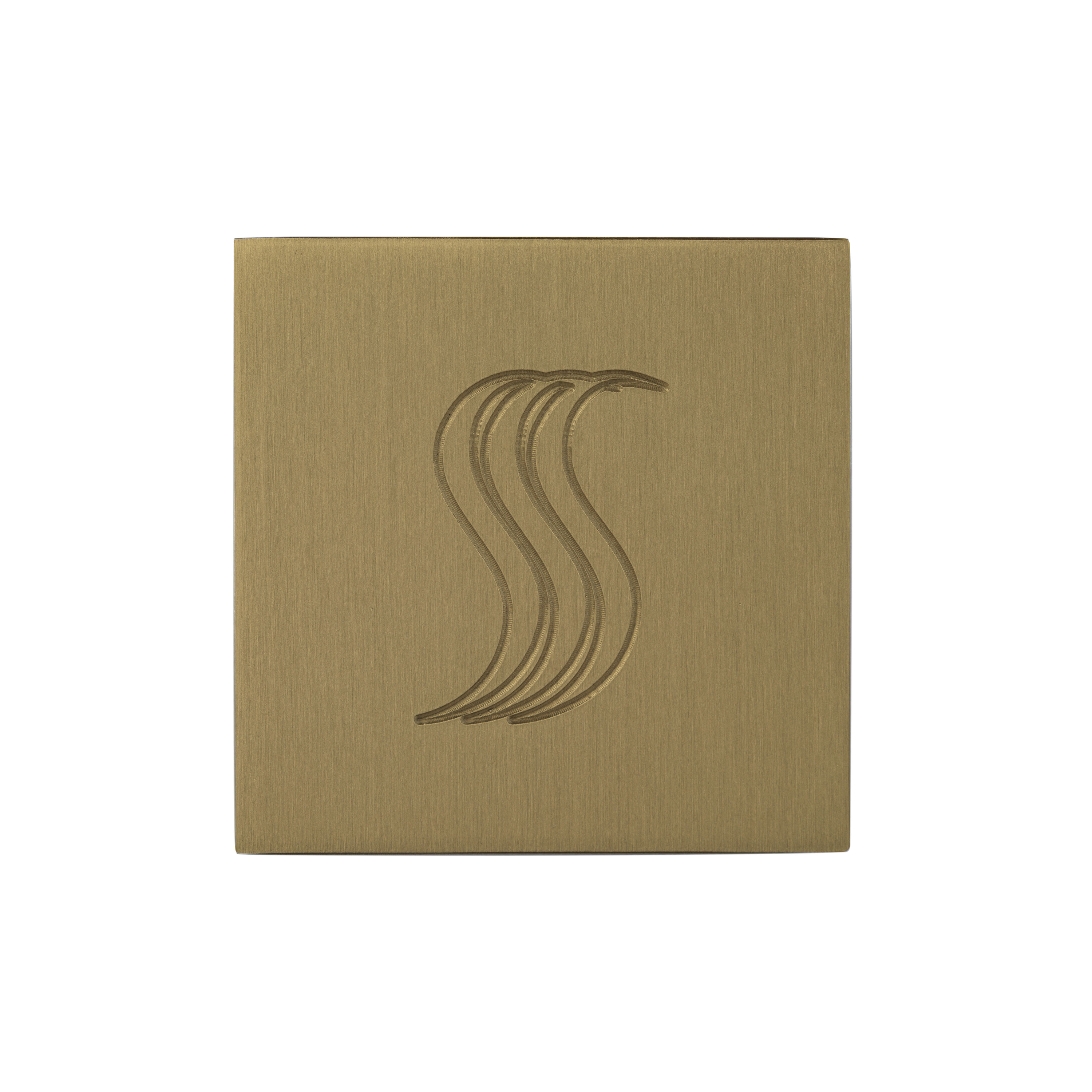 Thermasol SVSQ-SB SteamVection Steam Head Square - Satin Brass