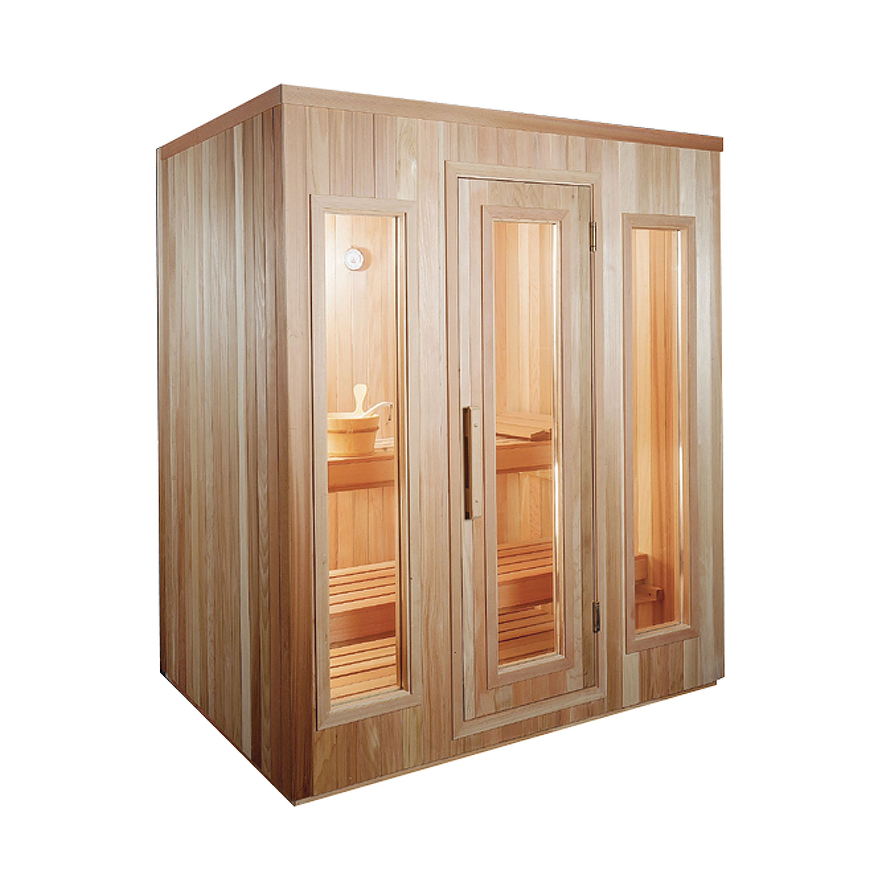 Thermasol TMS44BIC Traditional Sauna Room - Modular - 4x4 - 4.5kW Heater