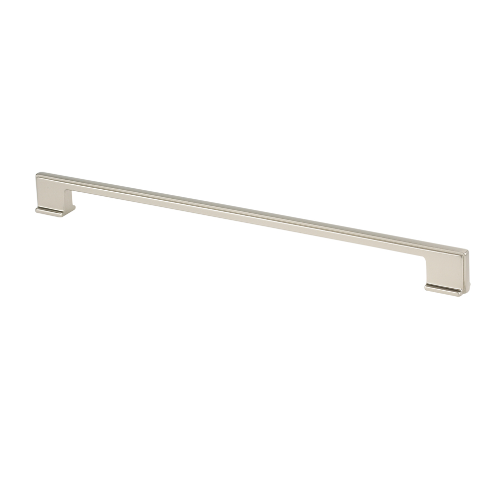Topex Hardware 8-1032032035 Thin Square Cabinet Pull Handle 12.5" (C-C) - Satin Nickel - Click Image to Close
