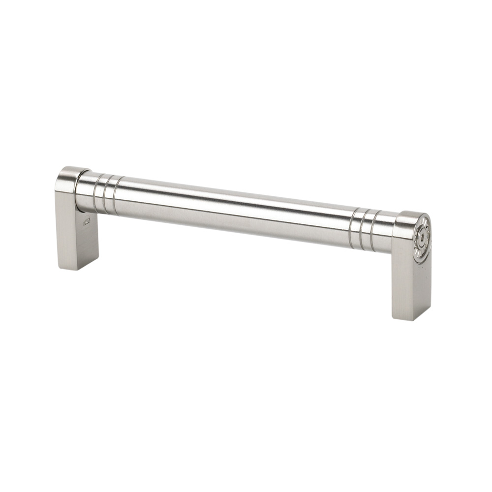 Topex Hardware 8-113801603433 Round Appliance Pull 6.29" (C-C) - Satin Nickel - Click Image to Close