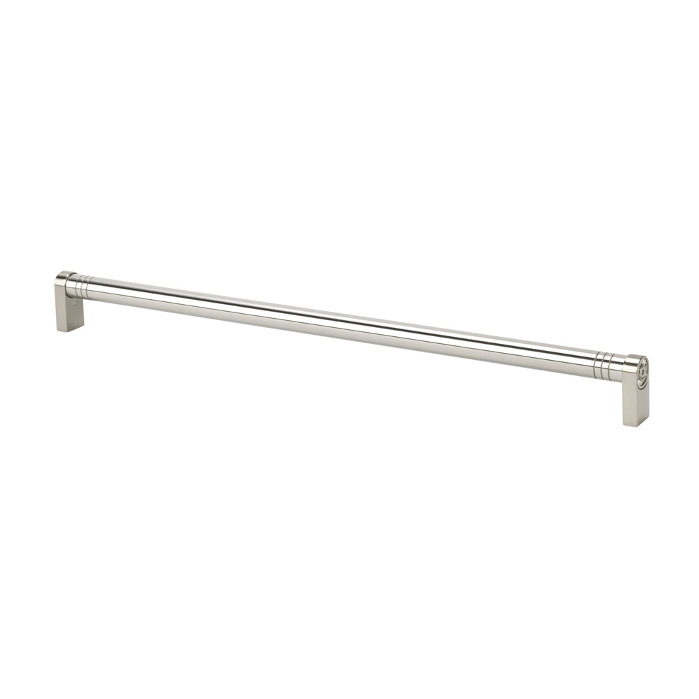 Topex Hardware 8-113804483433 Round Appliance Pull 17.6" (C-C) - Satin Nickel - Click Image to Close