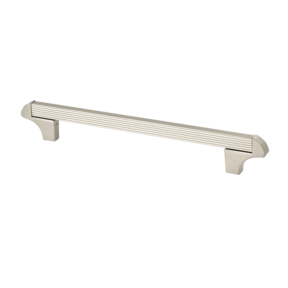 Topex Hardware 8-114101603534 Square Transitional Cabinet Pull 6.29" (C-C) - Satin Nickel - Click Image to Close