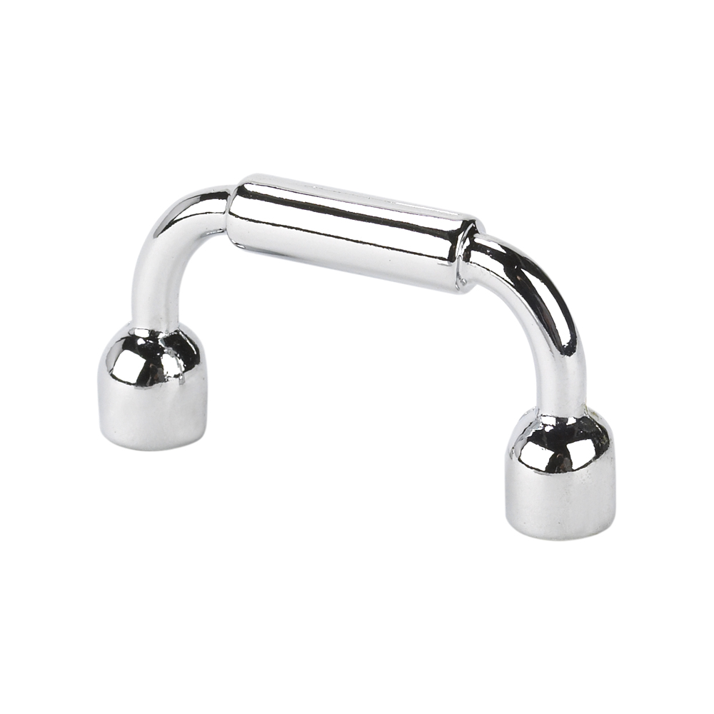 Topex Hardware 8-901003240 Small Finger Pull 1.25" (C-C) - Chrome - Click Image to Close