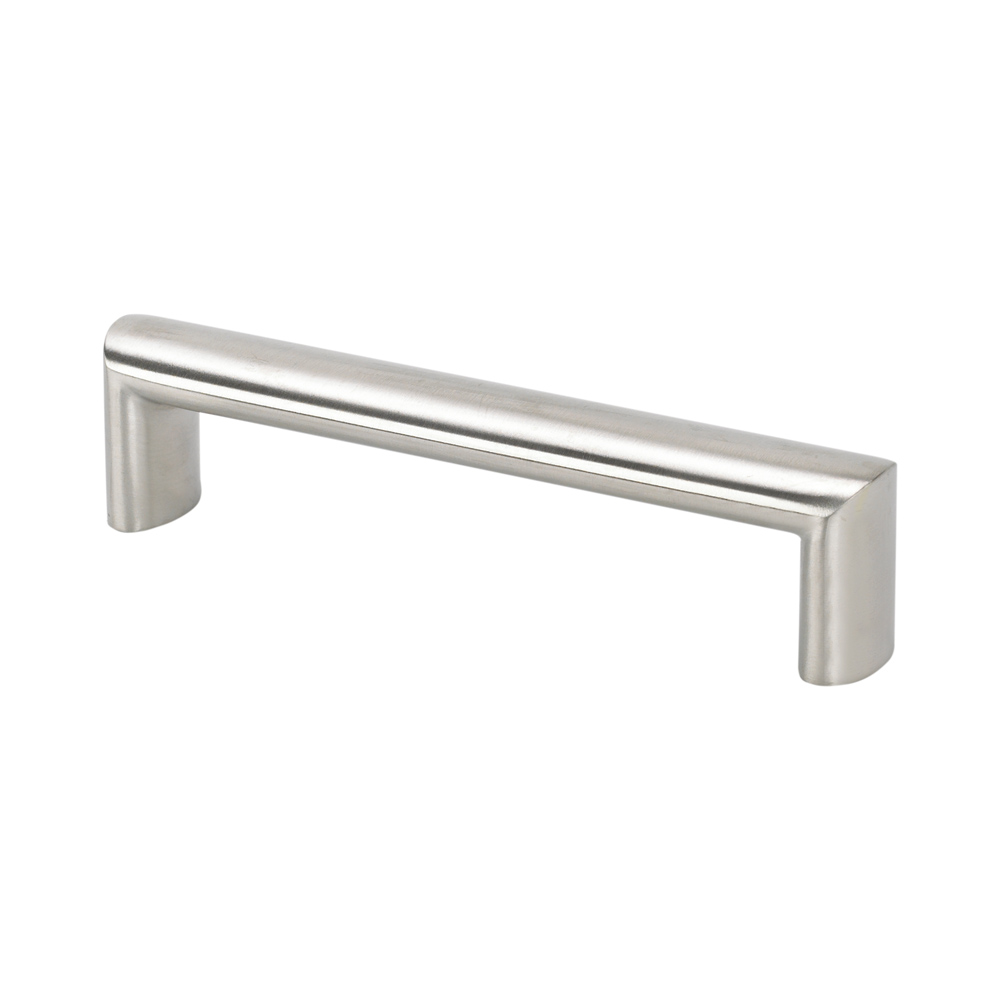Topex Hardware FH029128 Oval Cabinet Pull 5.03" (C-C) - Stainless Steel - Click Image to Close