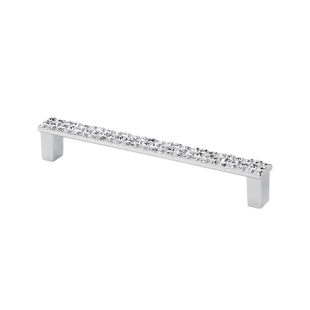 Topex Hardware M1864A.128CRL Mosaic Cabinet Pull 5.03" (C-C) - Chrome - Click Image to Close