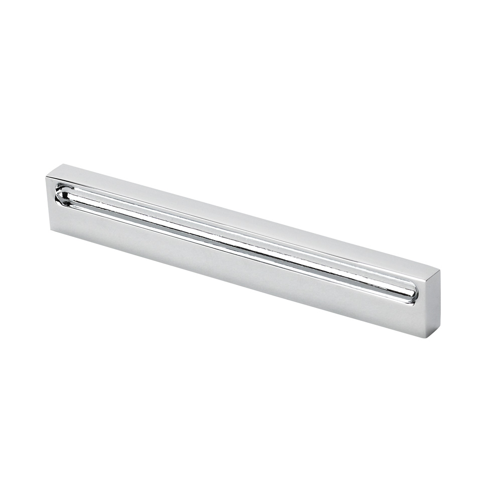 Topex Hardware Z40230640041 Small Ruler Pull 2.5" (C-C) - Chrome - Click Image to Close