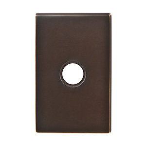 Emtek 2463 Modern Rectangle Doorbell - Click Image to Close