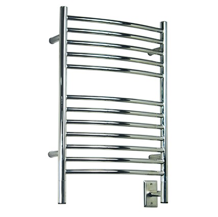 Amba Jeeves EC-20 Model E Curved Towel Warmer - Click Image to Close