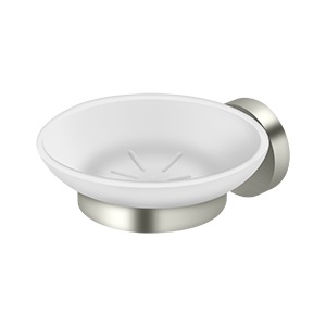 Deltana BBS2012-14 Frosted Glass Soap Dish BBS Series
