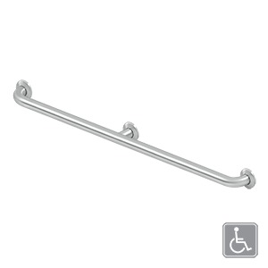 Deltana GB42CPU32D 42" Grab Bar Stainless Steel Concealed Screw Center Post