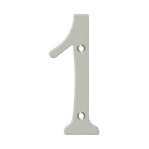 Deltana RN6-1U15 6" Numbers Solid Brass