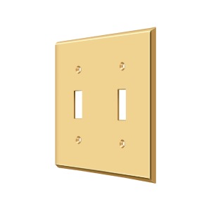 Deltana SWP4761CR003 Switch Plate Double Standard