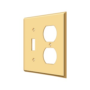 Deltana SWP4762CR003 Switch Plate Single Switch/Double Outlet