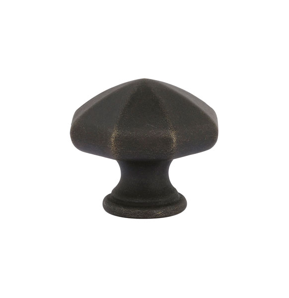 Emtek 86138 Tuscany Bronze Octagon Knob 1 1/4"