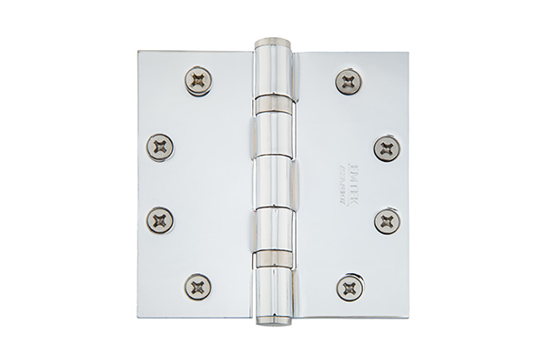 Emtek 4 1/2" x 4 1/2" with Square Corners Heavy Duty Ball Bearing Door Hinge - Click Image to Close