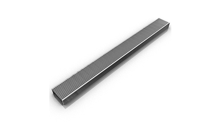 Infinity Drain FTAS 6524 SS- FTAS 65 Series 24 Inch Drain - Satin Stainless - Click Image to Close