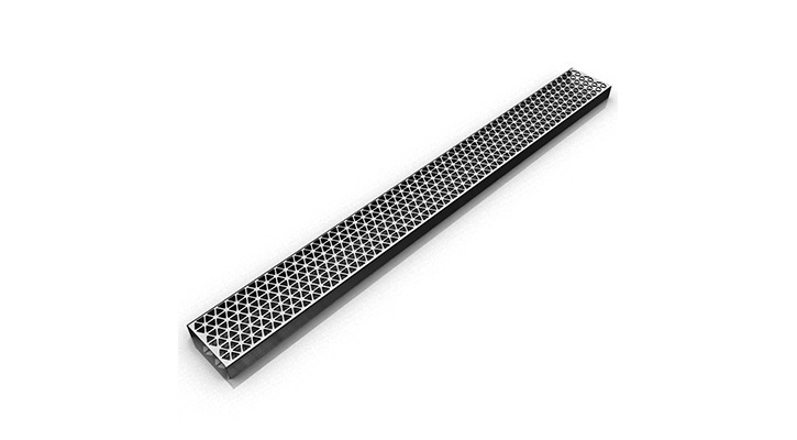 Infinity Drain FTMN 6548 SS- FTMN 65 Series 48 Inch Drain - Satin Stainless - Click Image to Close