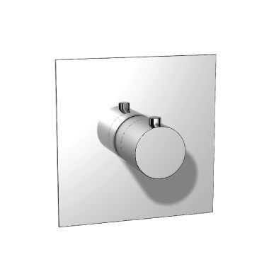 Isenberg 100.4201BN 3/4" Thermostatic Valve with Trim - Brushed Nickel