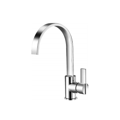 Isenberg 145.1500CP Single Hole Bathroom Faucet with Swivel Spout - Chrome