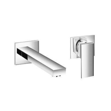Isenberg 160.1800BN Single Handle Wall Mounted Bathroom Faucet - Brushed Nickel