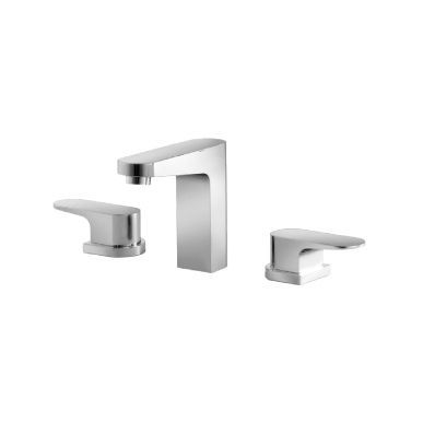 Isenberg 180.2000BN Three Hole 8" Widespread Two Handle Bathroom Faucet - Brushed Nickel