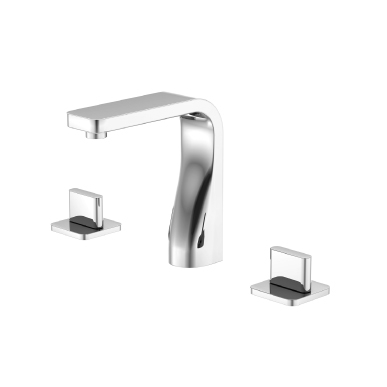 Isenberg 260.2000CP Three Hole 8" Widespread Two Handle Bathroom Faucet - Chrome