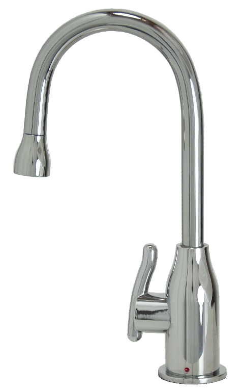 Mountain Plumbing MT1800-NL/CPB Francis Anthony Collection - Hot Water Faucet - Polished Chrome - Click Image to Close