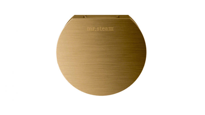 Mr Steam 103937BB AromaSteam Steam Head Round Brushed Bronze