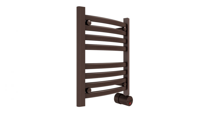 Mr Steam W216TORB 8-Bar Wall Mounted Electric Towel Warmer with Digital Timer in Oil-Rubbed Bronze