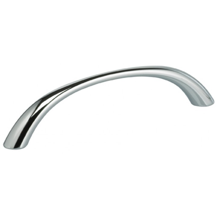 Omnia 9400/96 Cabinet Pull 3-3/4" CC - Polished Chrome Plated