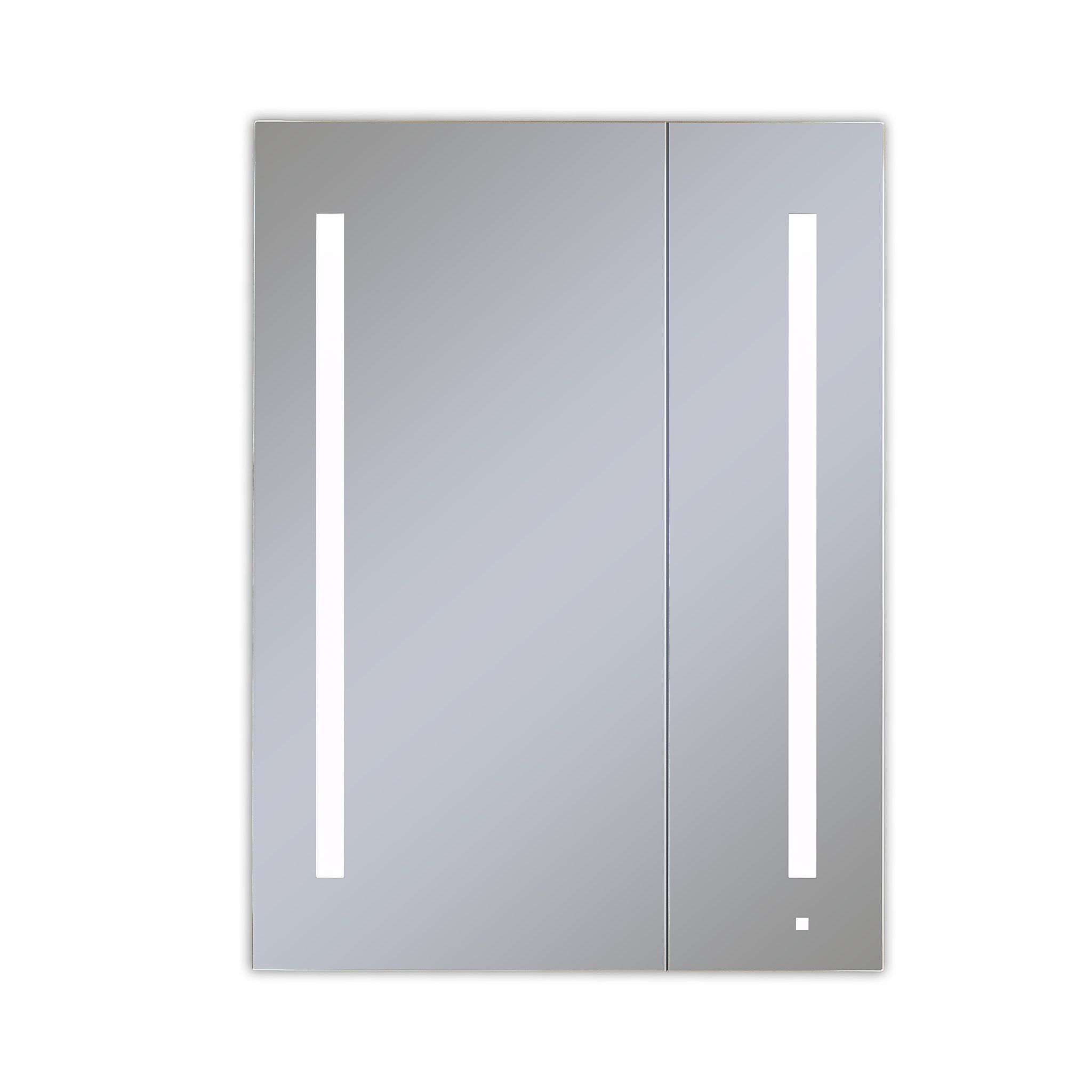 Robern AC3040D4P2LA AiO Lighted Cabinet, 30" x 40" x 4", Two Door, LUM Lighting, 4000K Temperature (Cool Light), Dimmable, OM Au