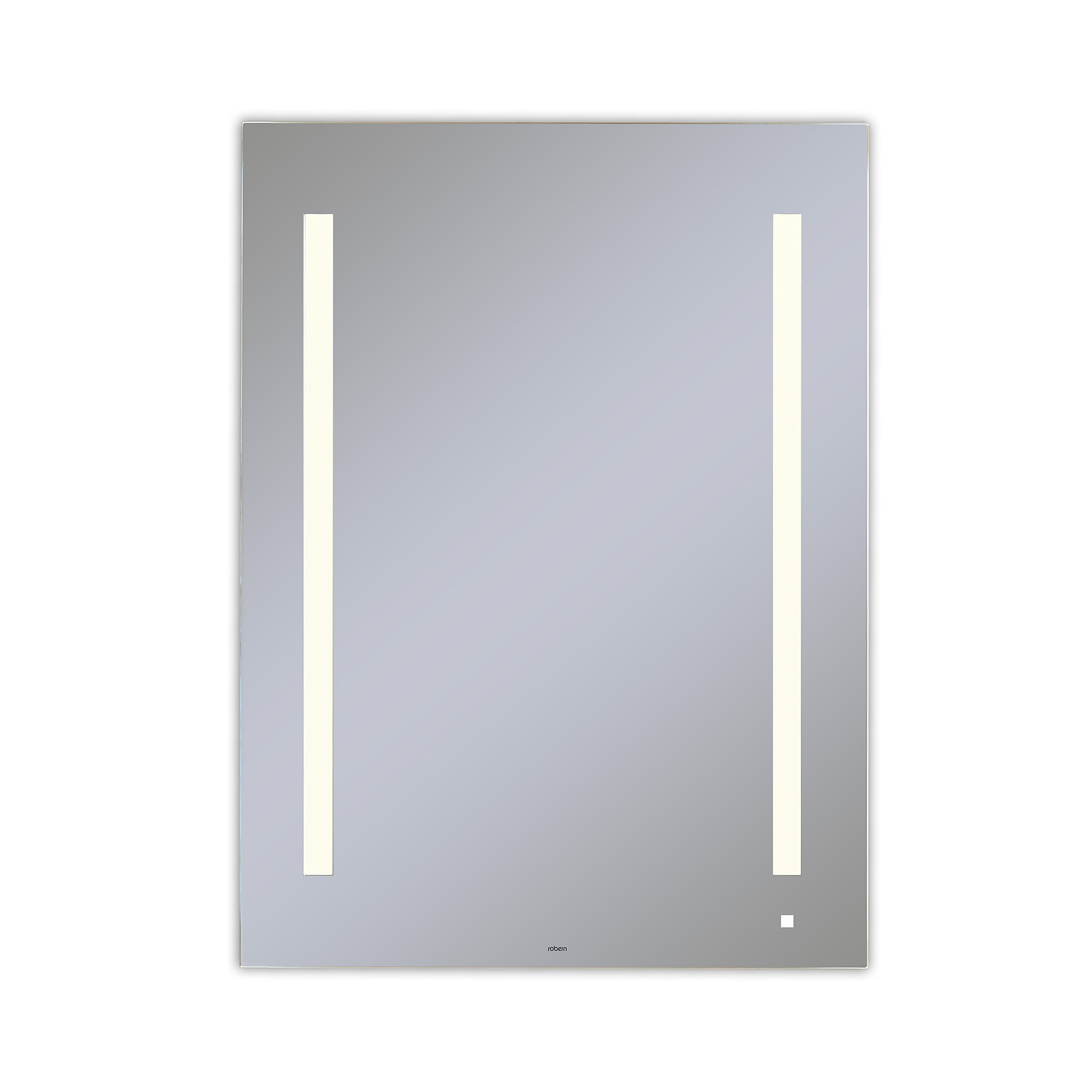 Robern AM3040RFPAAiO Lighted Mirror, 30" x 40" x 1-1/2", LUM Lighting, 4000K Temperature (Cool Light), Dimmable, OM Audio, USB C