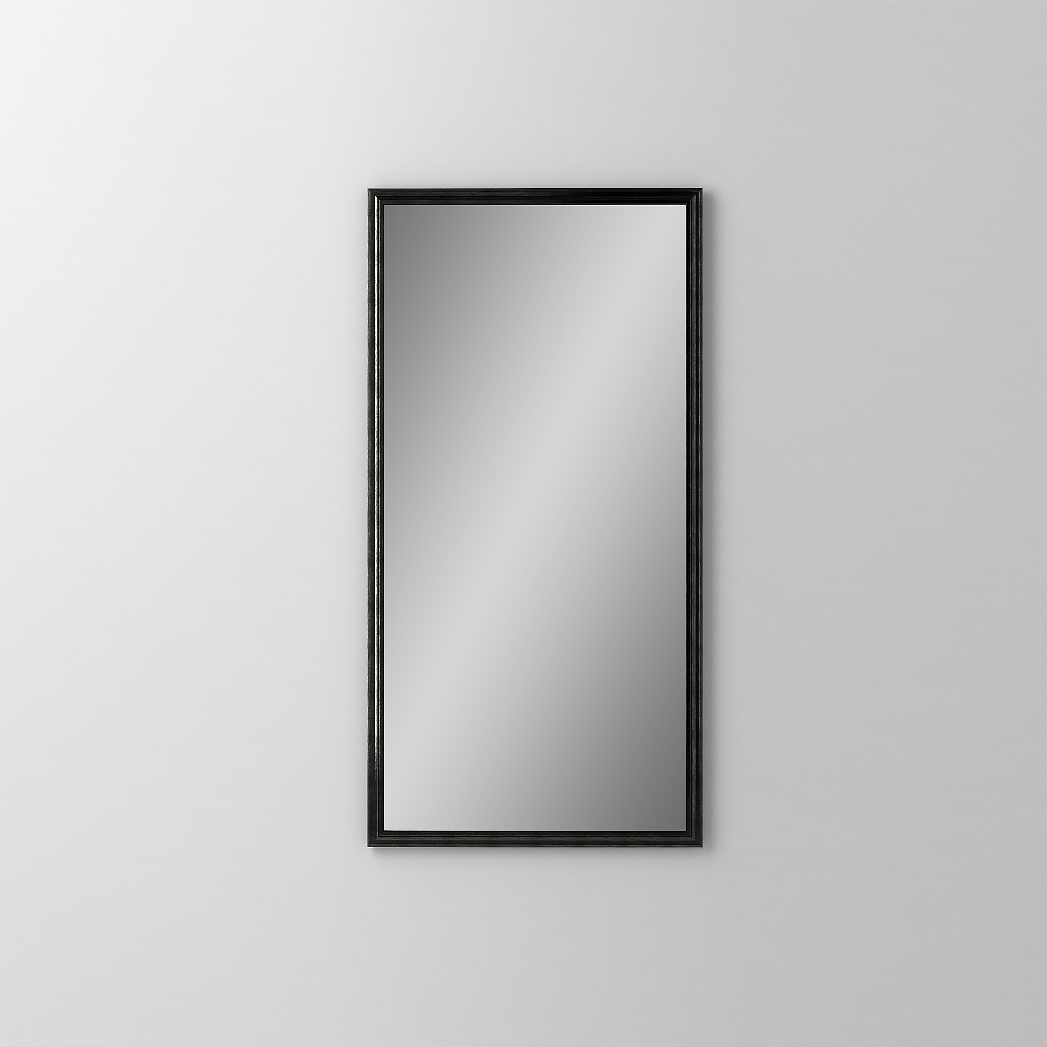Robern DM1630RM74Main Line Mirror, 16" x 30" x 1-5/8", Rosemont Frame, Brushed Black