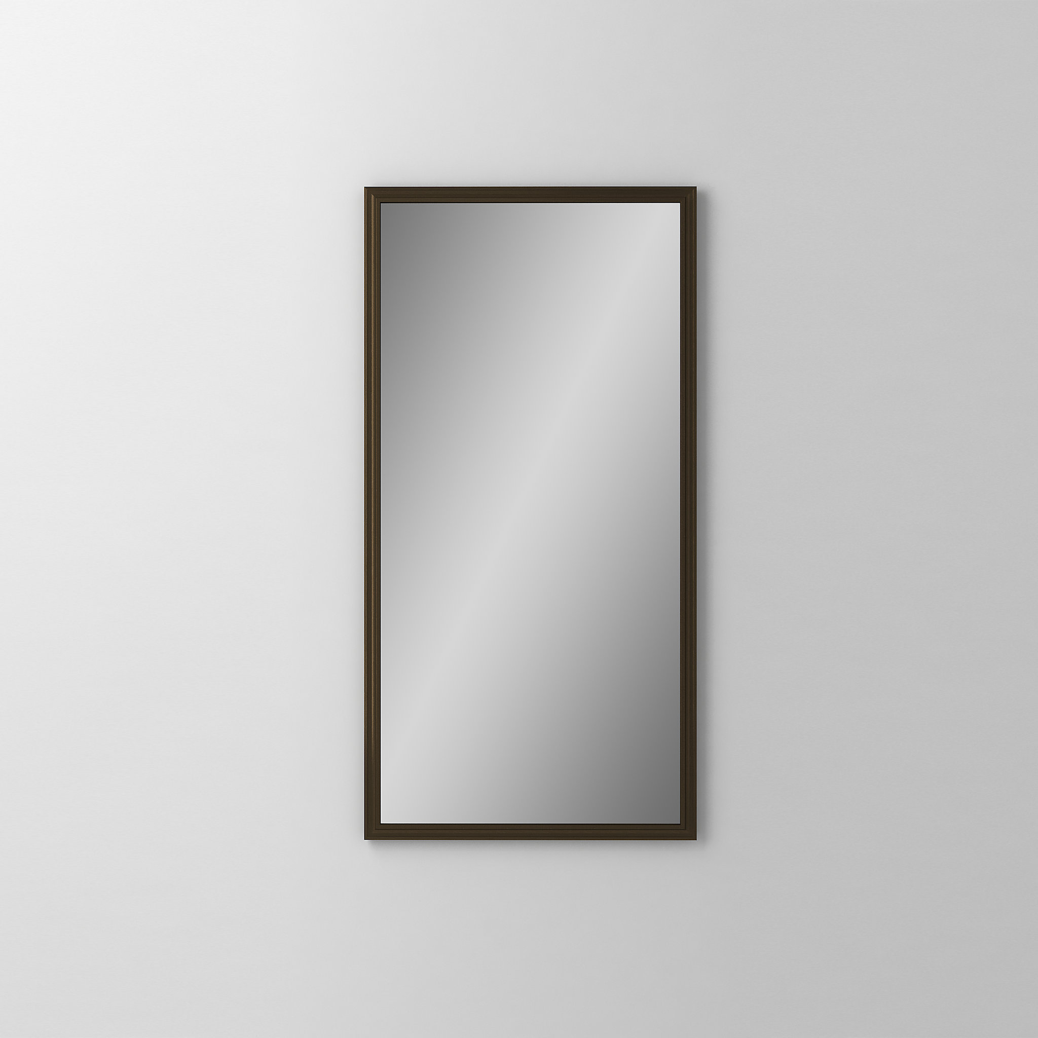 Robern DM1630RM75Main Line Mirror, 16" x 30" x 1-5/8", Rosemont Frame, Brushed Bronze