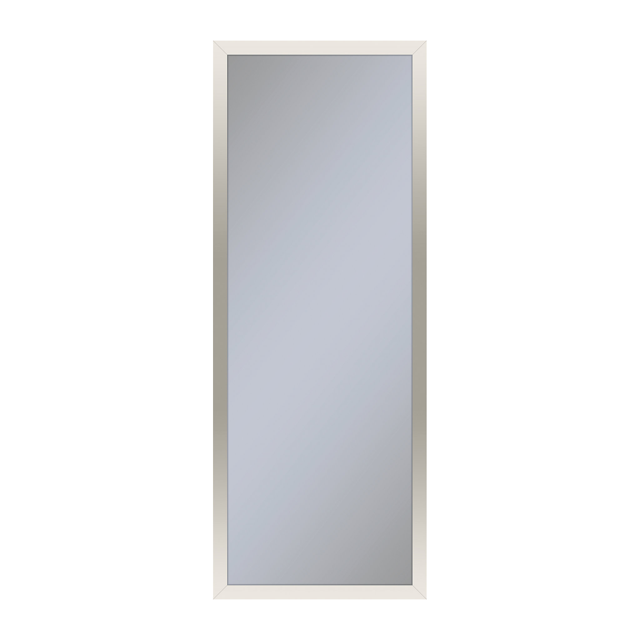 Robern PC1230D6TNN77 Profiles Framed Cabinet, 12" x 30" x 6", Polished Nickel, Non-Electric, Reversible Hinge