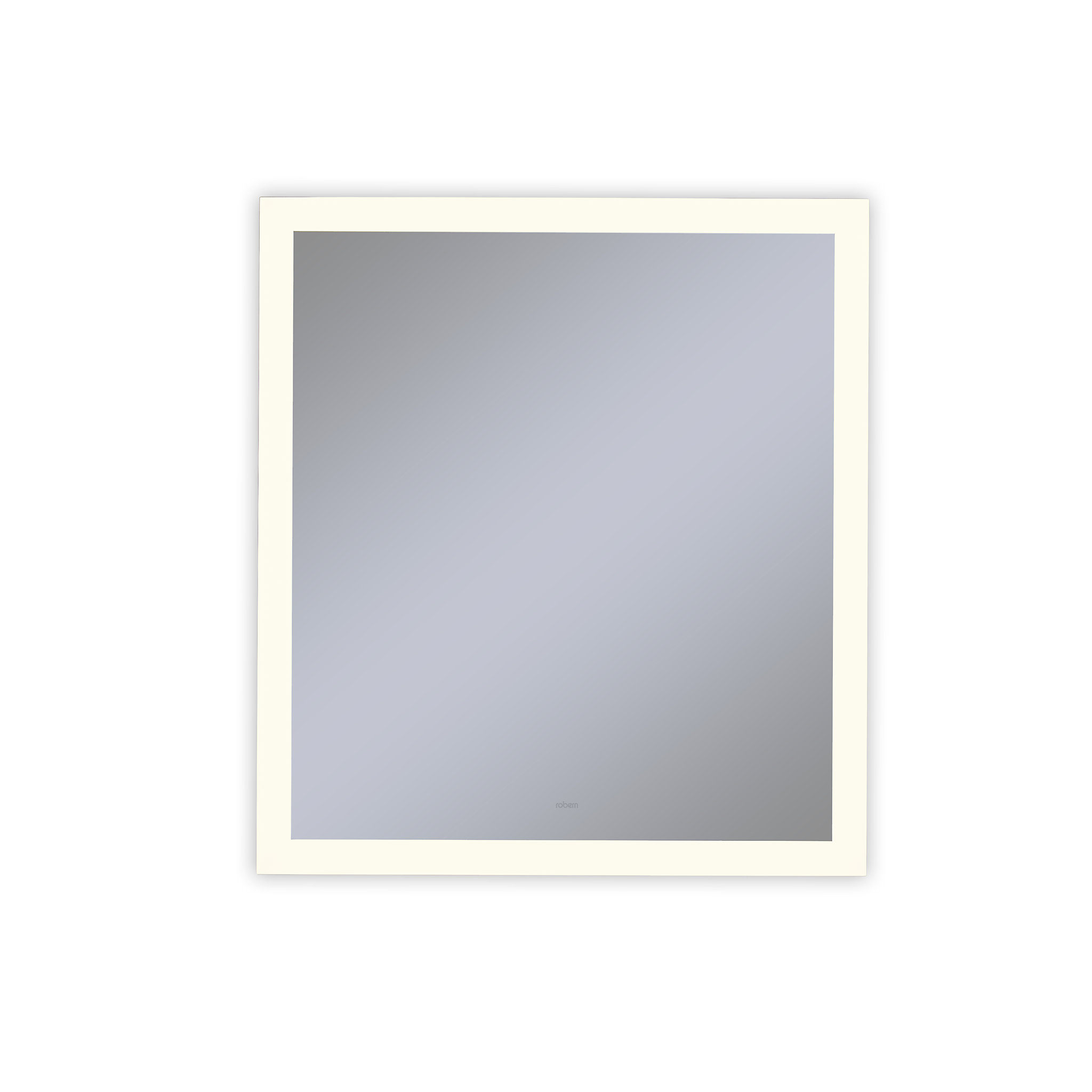 Robern YM2440RPFPD3Vitality Lighted Mirror, 24" x 40" x 1-3/4", Rectangle, Perimeter Light Pattern, 2700K Temperature (Warm Ligh