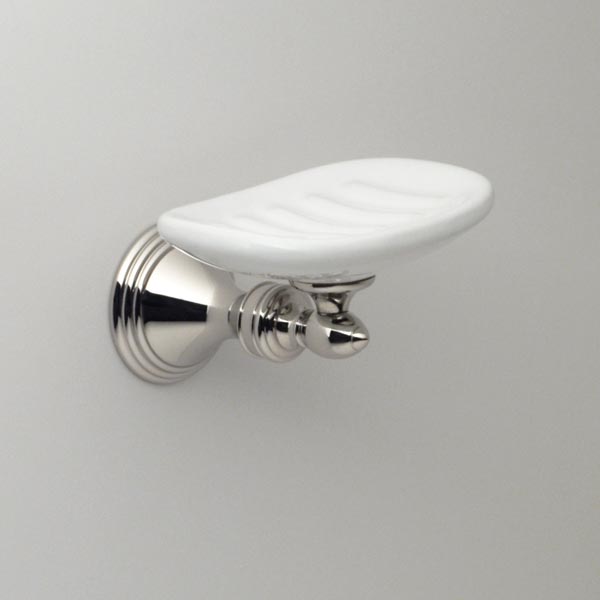 2568XU SANTEC LEAR Porcelain Soap Dish - Click Image to Close