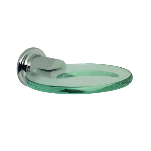 3668EN SANTEC ENZO GLASS SOAP DISH - Click Image to Close